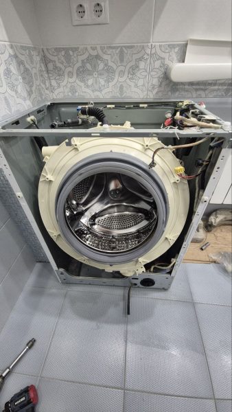 Замена крестовины стиральной машины LG